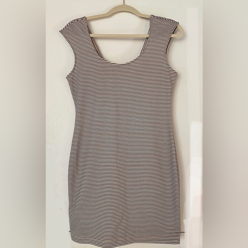 BCBGeneration stripe mini dress- small